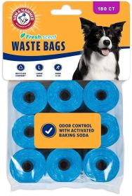 Arm and Hammer Dog Waste Refill Bags Fresh Scent Blue Product