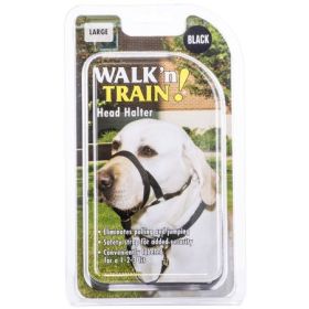 Coastal Pet Walk And Train Head Halter 15 - 20 Inch Neck 7 - 9 Inch Snout  Around