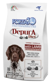 Forza10 Active Depura Diet Lamb Dry Dog Food 25 Pound Bag