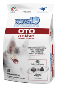 Forza10 Active Oto Support Diet Dry Dog Food For Ear Symptoms