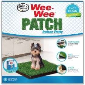 Wee Wee Patch Indoor Potty Small (20" Long x 20" Wide) Dogs up to 15 Pounds Training