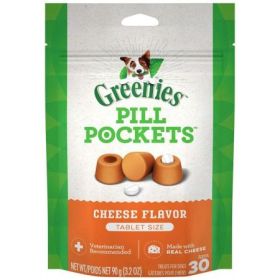 Greenies Pill Pockets Cheese Flavor Tablets 30 Count