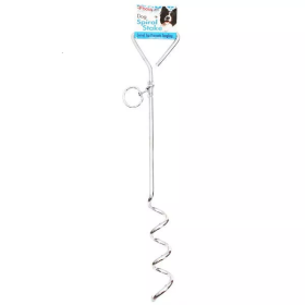 Prestige Tie Out Spiral Stake 18 Inches Durable