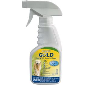 Sergeants Gold Flea and Tick Spray for Dogs 8 OZ