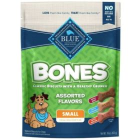 Blue Buffalo Classic Bone Biscuits Assorted Flavors Small