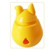 Pet Tumbler Food Leaking Toy Dog Interactive Puzzle Toy Bite Resistant Iq Training Toy - yellow