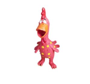 Pet Dog Toys Screaming Chicken Squeeze Sound Toy - Bite Resistant Dog Chew Toy - red