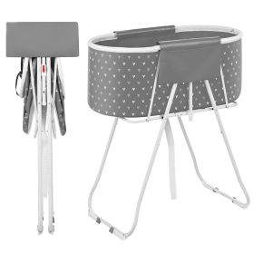Portable Dog Bathtub, Elevated & Foldable Space-saving Pet Shower Station with Efficient Drainage