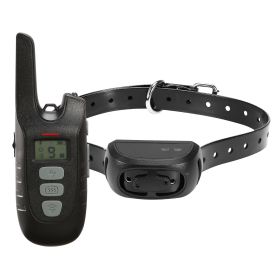 Dog Training Collar IP67 Waterproof Rechargeable Dog Shock Collar w/ 1640FT Remote Range Beep Vibration Shock 3 Training Modes - Training Collor