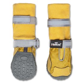 Dog Helios 'Traverse' Premium Grip High-Ankle Outdoor Dog Boots - Yellow - Medium