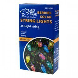 Balls And Berries Solar String Lights In Countertop Display (pack of 2) - KL22212