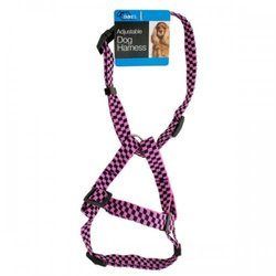 Fashion Pink Adjustable Nylon Dog Harness (pack of 12) - KL21142