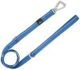 Pet Life 'Advent' Outdoor Series 3M Reflective 2-in-1 Durable Martingale Training Dog Leash and Collar - Blue - Large