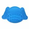 Lick Mat for Dogs Slow Feeder Bowl, Pet Lick Mat for Anxiety Reduction, Dog Lick Pad for Treats & Grooming, Use in Shower & Bath with Suction Cup - bl