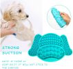 Lick Mat for Dogs Slow Feeder Bowl, Pet Lick Mat for Anxiety Reduction, Dog Lick Pad for Treats & Grooming, Use in Shower & Bath with Suction Cup - li