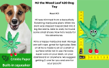 MJ the Weed Leaf 420 Dog Toy - Green