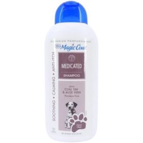 Magic Coat Medicated Shampoo with Coal Tar and Aloe Vera Classic Clean