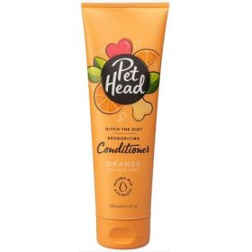 Pet Head Ditch the Dirt Deodorizing Conditioner for Dogs Orange with Aloe Vera