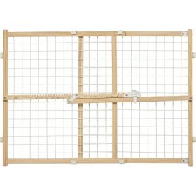MidWest Wire Mesh Wood Presuure Mount Pet Safety Gate Multiple Sizes (Size: 24 Inches)