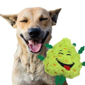 Bud the Weed Nug 420 Dog Toy (Color: Green)