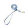 4FT Dog Leash with Soft Padded Handle,Heavy Duty Tangle-free Swivel Leash with double layer of high quality Denim Fabric Multiple Sizes And Colors