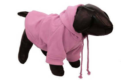 FASHION PLUSH COTTON PET HOODIE HOODED SWEATER (Size: Extra Small)