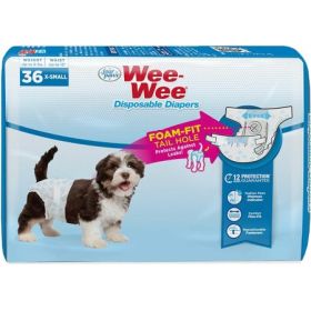 Four Paws Wee Wee Disposable Diapers (Size: Extra Small)